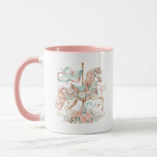 Karussellpferd-Kaffeetasse Tasse