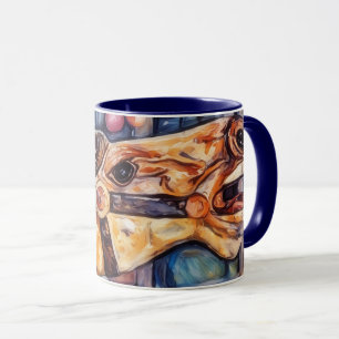 Karussellpferd Kunst Tasse Becher