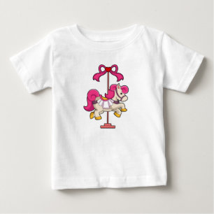 Karussellpferd.PNG Baby T-shirt