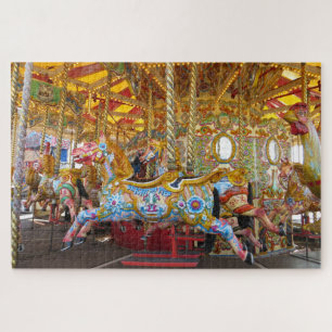 Karussellpferde Puzzle