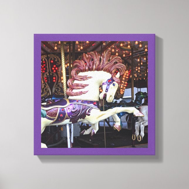 Karussellserie 12 leinwanddruck (Vorderseite)