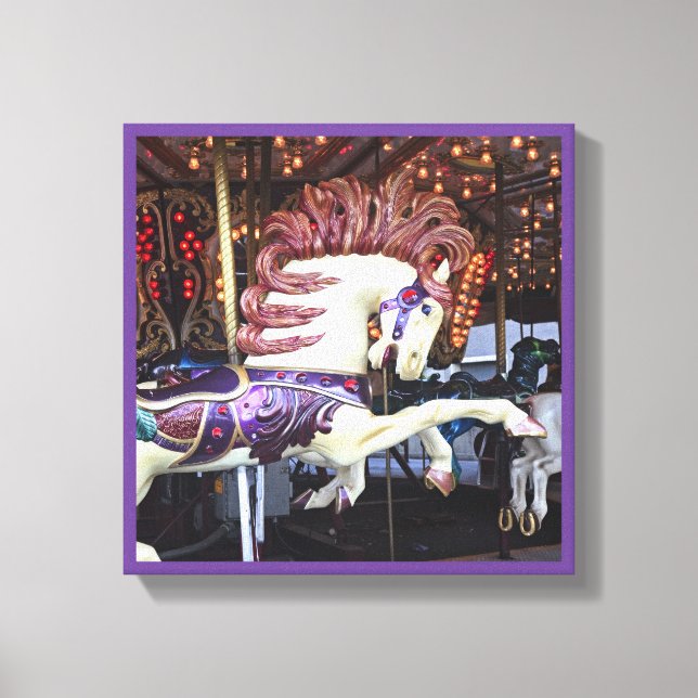 Karussellserie 12 leinwanddruck (Vorderseite)