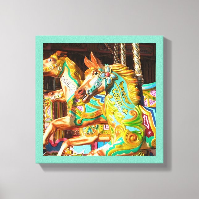 Karussellserie 34 leinwanddruck (Vorderseite)