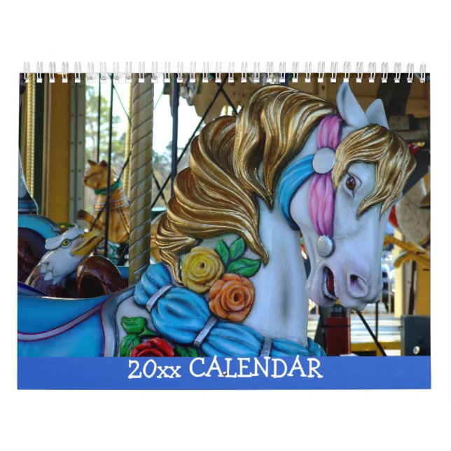 Karusseltiere, Katzenrosterfrosch Kalender (Titelbild)