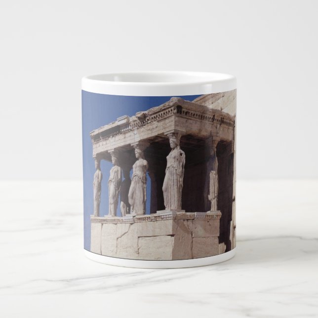 Karyatiden Jumbo-Tasse (Vorderseite)