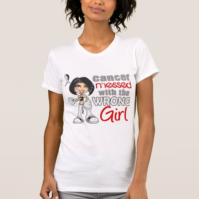 Karzinoider Krebs verwirrt mit falschem Girl.png T-Shirt (Vorderseite)
