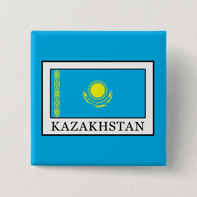 Kasachstan Button (Vorderseite)