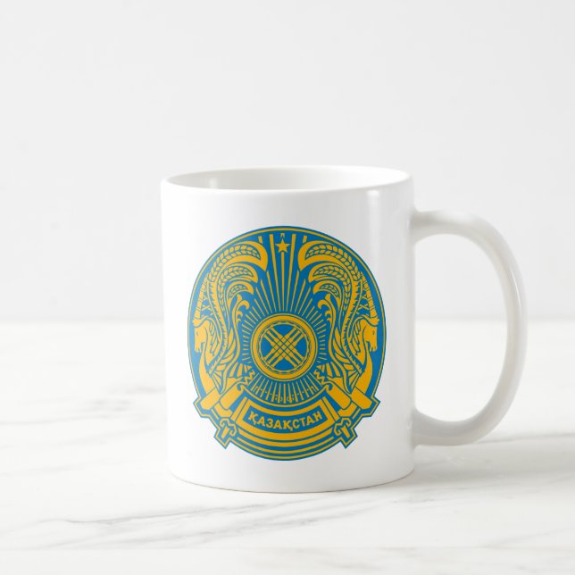 Kasachstan-Coat der Tasse für Waffen (Rechts)