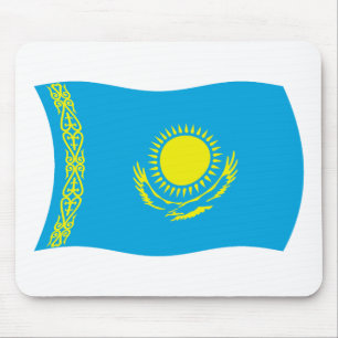 Kasachstan-Flagge-Mauspad Mousepad