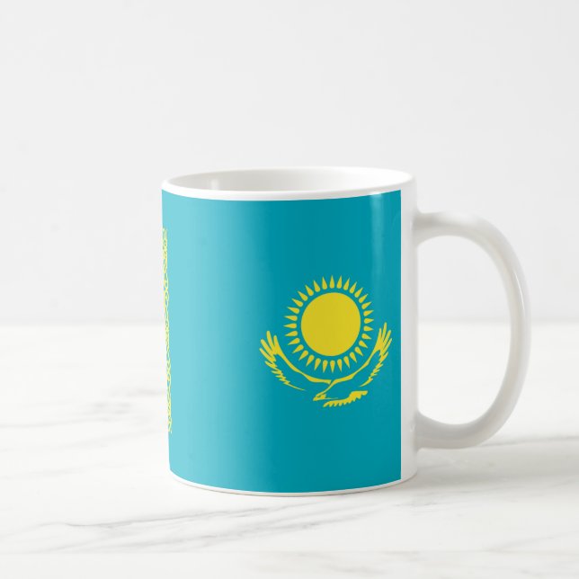 Kasachstan Keramik Tasse (Rechts)