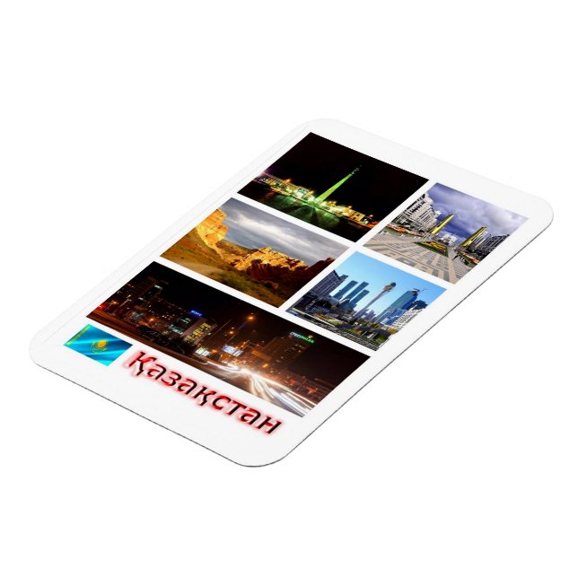 Kasachstan - Mosaik - Magnet (Linke Seite)