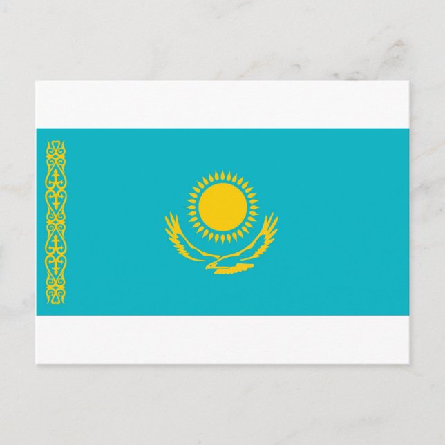 Kasachstan Postkarte (Vorderseite)