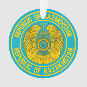 Kasachstan Runde Emblem Ornament