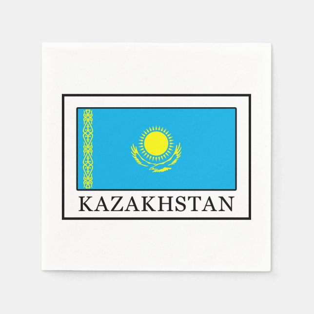 Kasachstan Serviette (Vorderseite)
