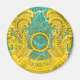 Kasachstan-Wappen Magnet