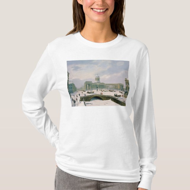 Kasan-Kathedrale, St. Petersburg T-Shirt (Vorderseite)