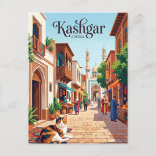 Kaschgar China Postkarte