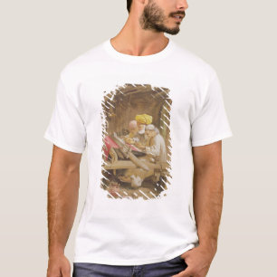 Kaschmir-Schale: Spinnen, 1863 (chromolitho) T-Shirt