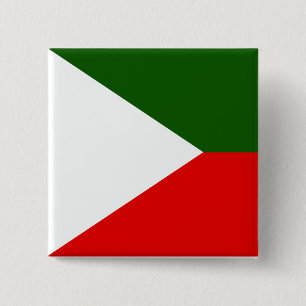 Kaschmir-Unabhängiger, Indien-Flagge Button