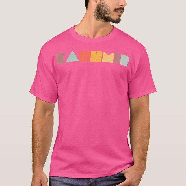 Kaschmir Vintag T-Shirt (Vorderseite)