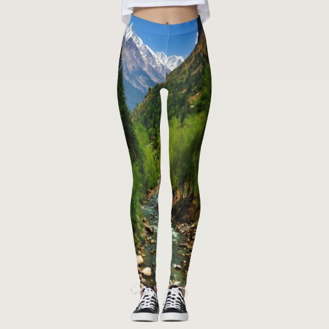 "Kaschmir: Von Jannat Nazir-Leggings ketten" Leggings (Vorderseite)