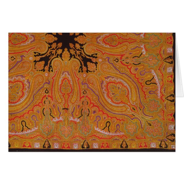 Kaschmirschal, c.1870-80 (Vorderseite (Horizontal))