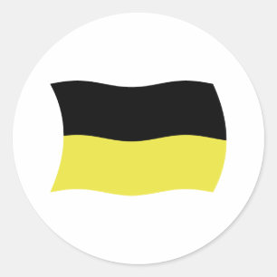Kaschubische Flagge Aufkleber