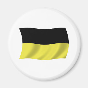 Kaschubische Flagge Magnet