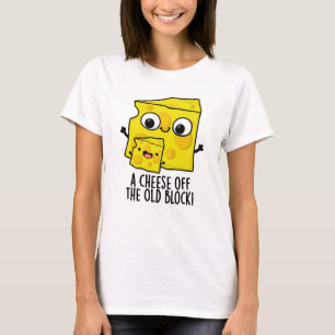 Käse aus dem alten Block Funny Food Pun T-Shirt