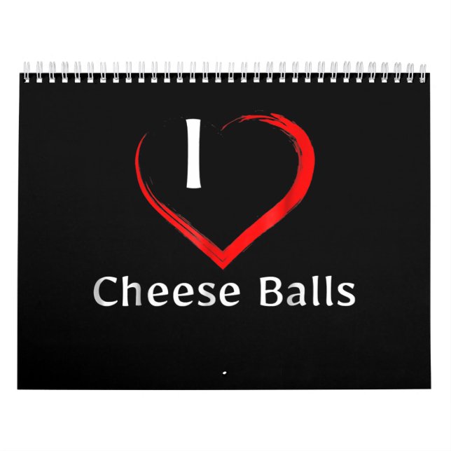 Käse Balls Novelty Appetizer Kalender (Titelbild)