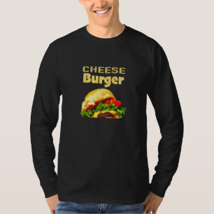 Käse Burger National Hamburger Day Fast Food T-Shirt