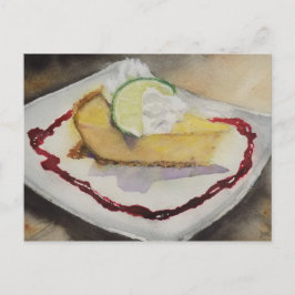 Käse Cake Postcard Postkarte