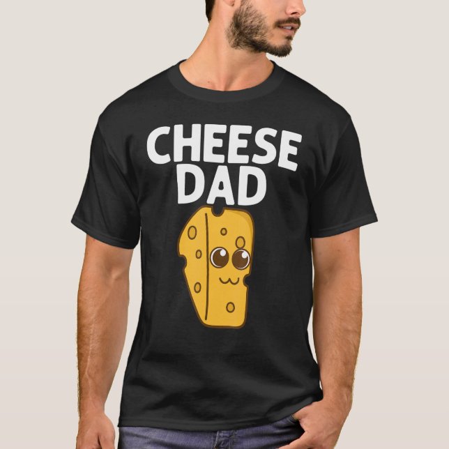 Käse Cheddar Milcherzeugnisse Vater Männer T-Shirt (Vorderseite)