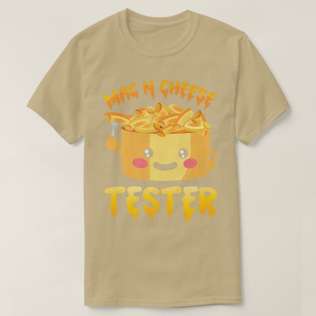 Käse Funny Tester Niedlich lecker Yummy Feinschmec T-Shirt (Design vorne)