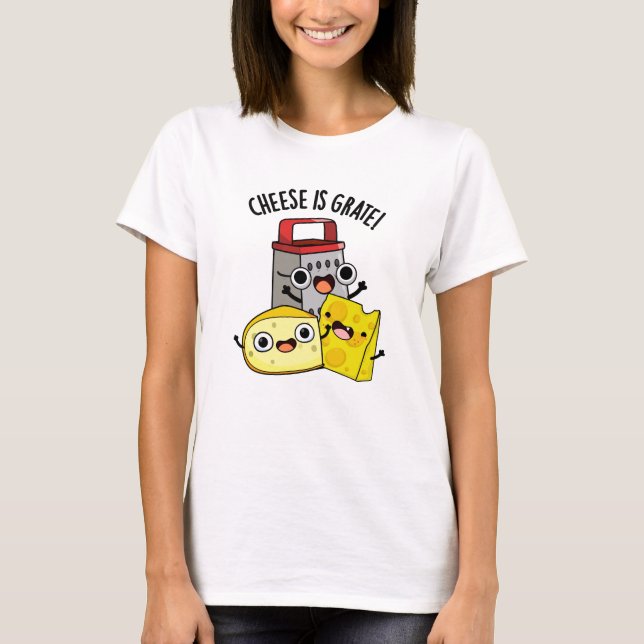 Käse ist ein großartiger Funny Food Puff T-Shirt (Vorderseite)
