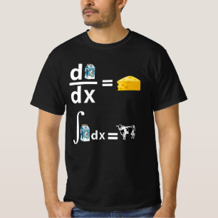 Käse-Kalkulation  Funny Science Mathe T-Shirt