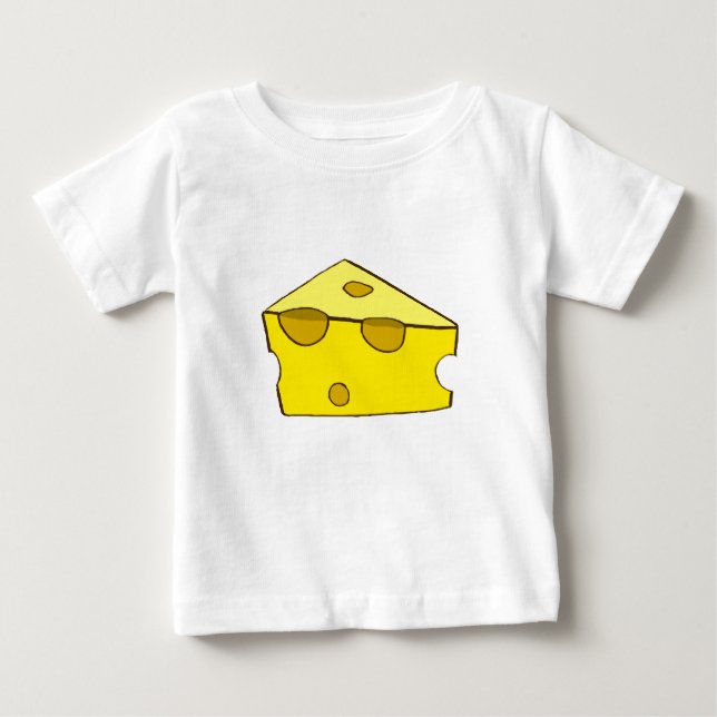 KÄSE-KÄSE BABY T-SHIRT (Vorderseite)