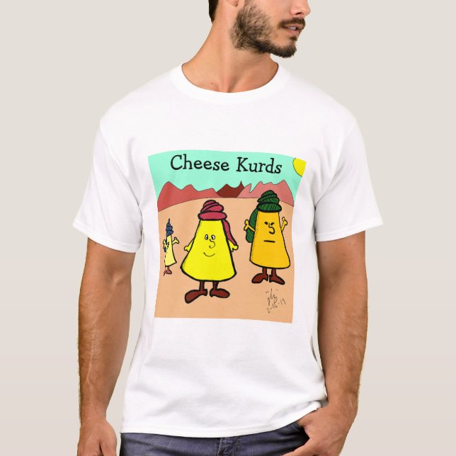 Käse Kurden T-Shirt (Vorderseite)