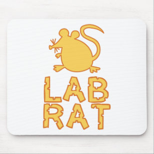 Käse-Labrador-Ratte Mousepad