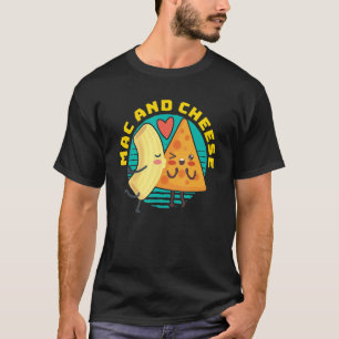 Käse Lebensmittelkäse Lebensmittel Makaroni Noodle T-Shirt