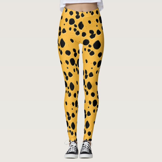 Käse-Leggings Leggings (Vorderseite)