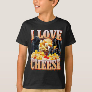 Käse-Liebhaber Lustiges Skelett-Meme Humor Männer T-Shirt