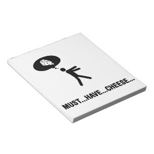 Käse-Liebhaber Notizblock