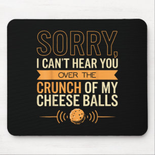 Käse Lover Hört dich nicht Mousepad