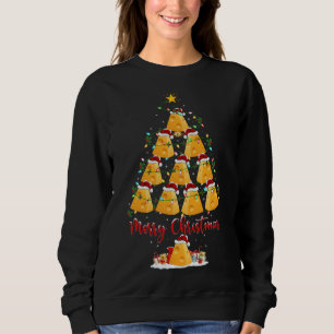 Käse Lover Xmas Matching Santa Cheese Weihnachten Sweatshirt