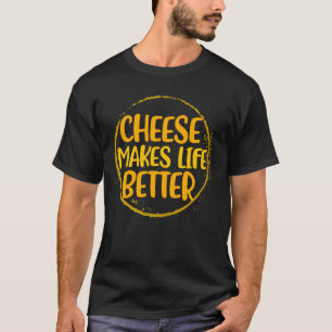 Käse macht Leben besser Käse liebt Frauen Männer Y T-Shirt