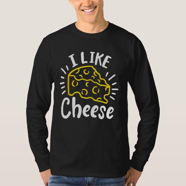 Käse mag Käse T-Shirt (Vorderseite)