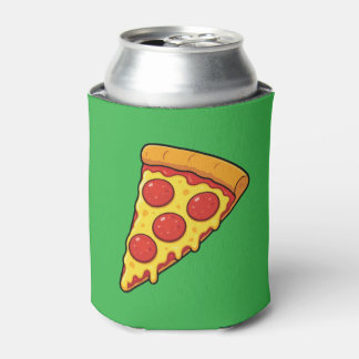 Käse-Peperoni-Pizza-Stück Dosenkühler