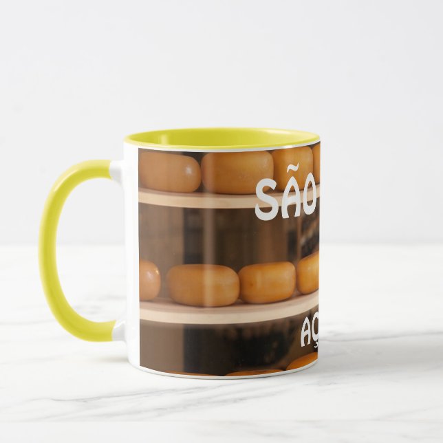 Käse-Schale Sao-Jorge Azoren Tasse (Links)