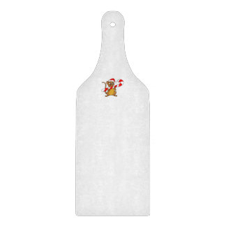 Käse Schneidbrett - Weihnachtsmaus Schneidebrett